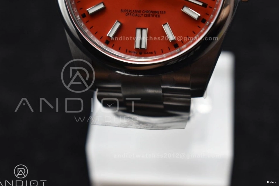 Oyster Versatile 41mm Edition 124300 Clean 938 Perpetual 904L Best 1:1 Dial Red VR Steel 0810